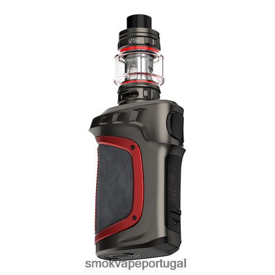 SMOK Vape Kit - SMOK MAG-18 conjunto 6RD6L670 casaco vermelho cinza