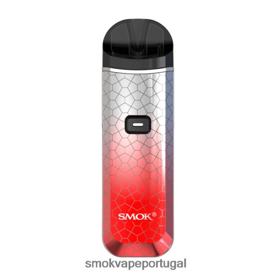 SMOK Vape Price Portugal - SMOK Nord kit profissional 6RD6L6127 armadura vermelha prateada prisma