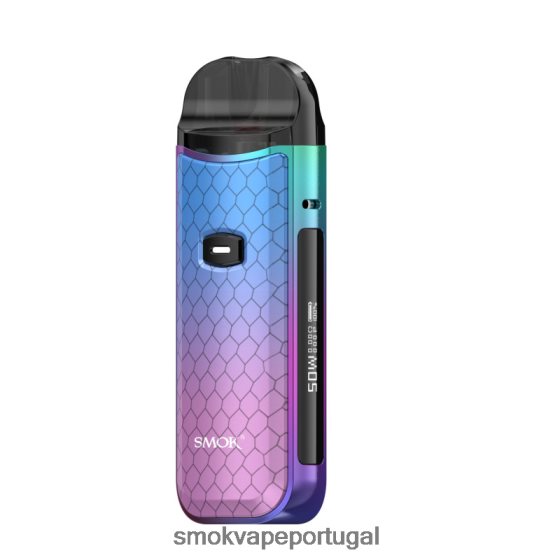 SMOK Vape Portugal - SMOK Nord kit 50w 6RD6L6161 cobra rosa ciano