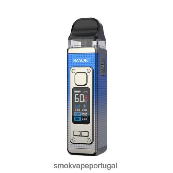 SMOK Vape Amazon - SMOK RPM 4 jogos 6RD6L6208 azul prateado