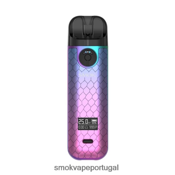 SMOK Coils Portugal - SMOK NOVO 4 jogos 6RD6L6235 cobra rosa ciano