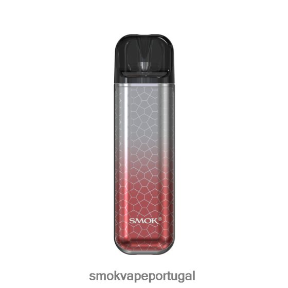 SMOK Nord Portugal - SMOK NOVO kit 2s 6RD6L6136 armadura cinza vermelha