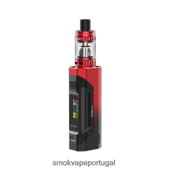 SMOK Vape Portugal - SMOK Rigel mini kit 6RD6L6251 preto vermelho